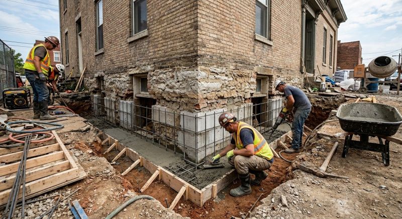 Underpinning Repair in Jasper, GA